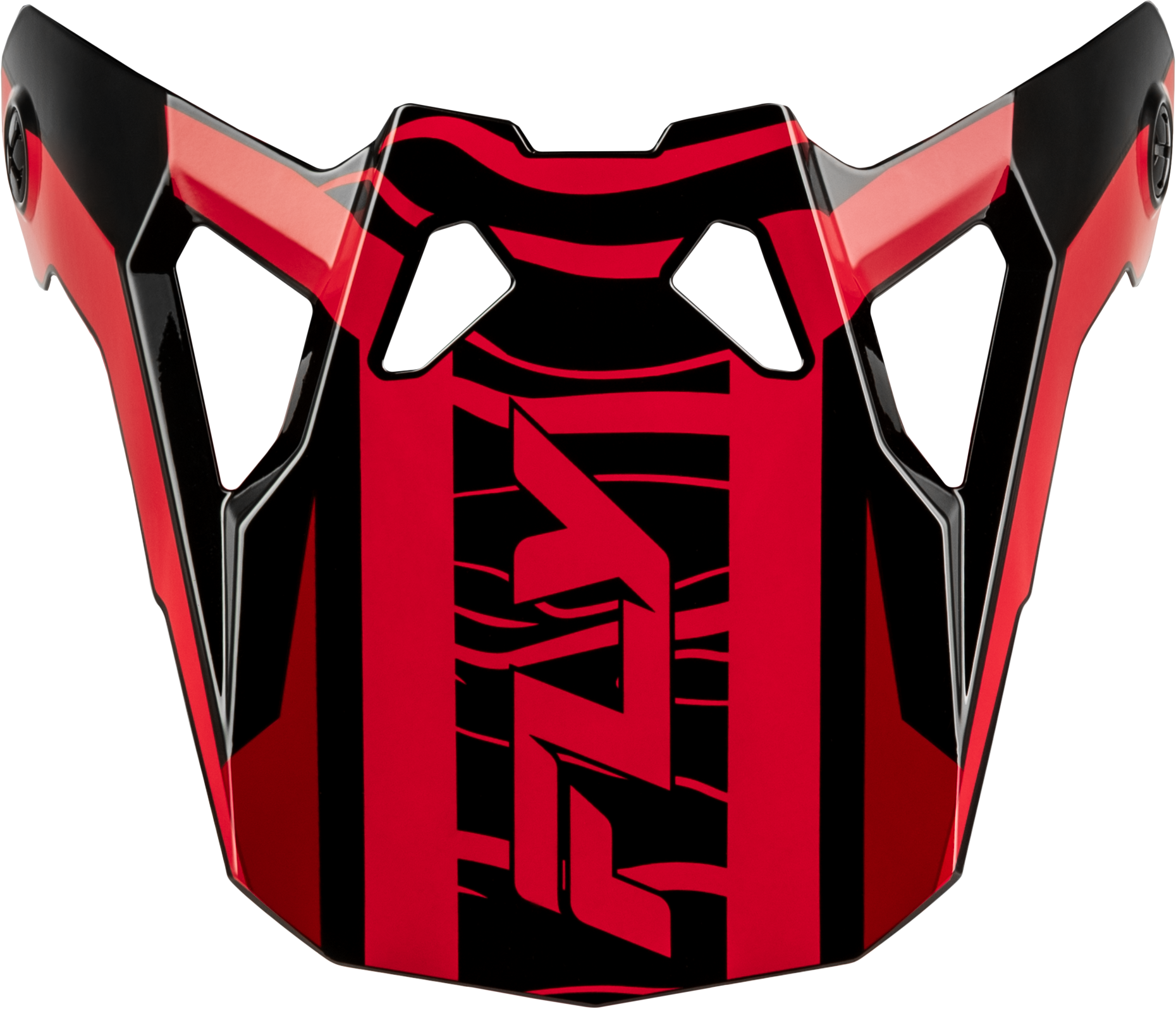 Formula Cp Charge Visor Black/Red Xl 2x