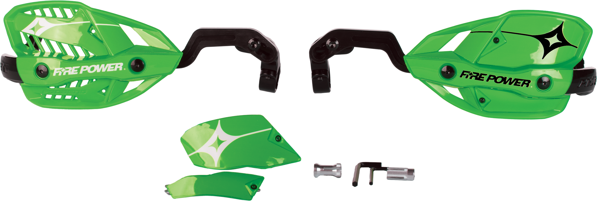 1 1/8" Closed Handguard Green