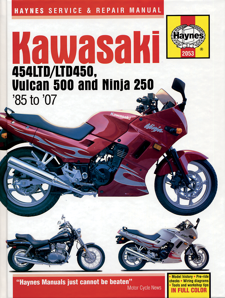HAYNES Manual - Kawasaki - EN450/500 M2053