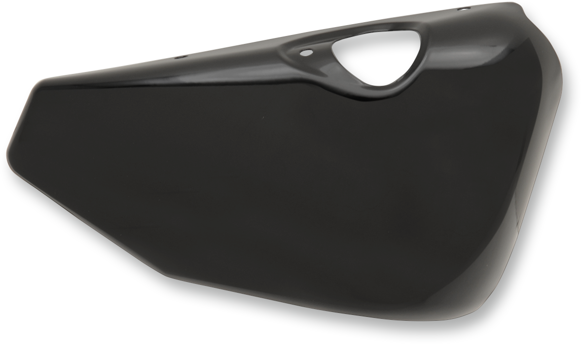 DRAG SPECIALTIES Side Cover - Right - Gloss Black 301045
