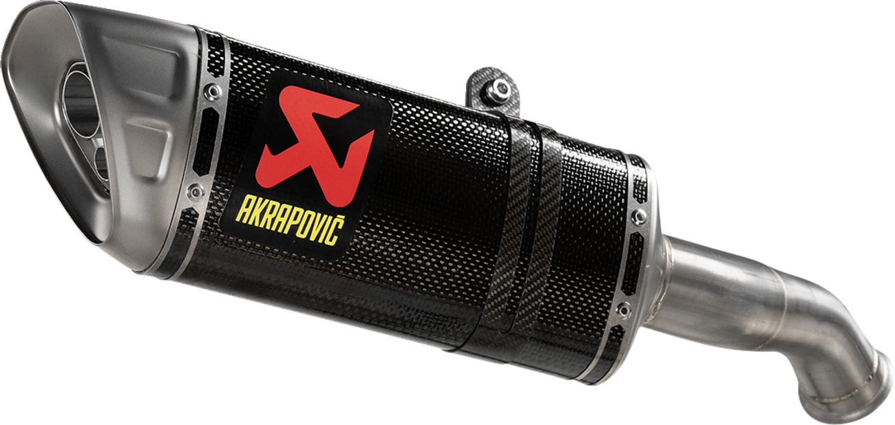 AKRAPOVIC Slip-On Line Muffler - Carbon Fiber - CF Moto 800NK S-CF8SO1-HAPLC