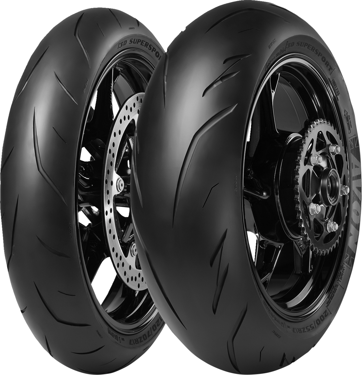 AVON Tire - 3D Supersport - Rear - 160/60ZR17 - (69W) 640625