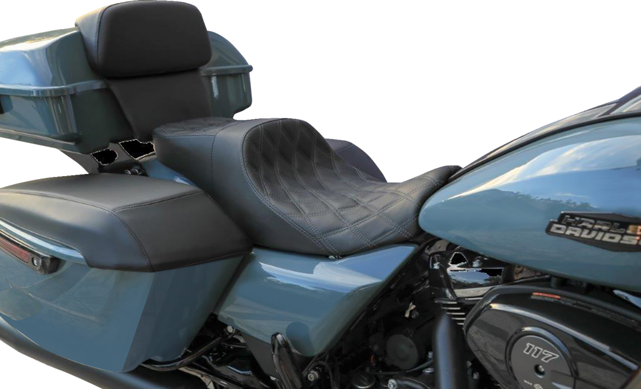 DANNY GRAY Weekday™ 2-Up Seat - Double Diamond - Gray Stitch - FL '23-'24 FA-DGE-0332