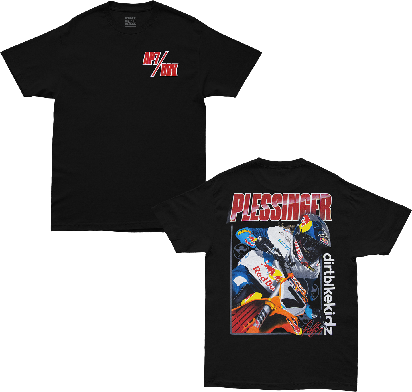 Ap7 Holeshot Tee Black Xl