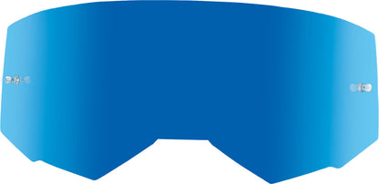 Single Lens W/Post Adult Blue Mirror/Smoke