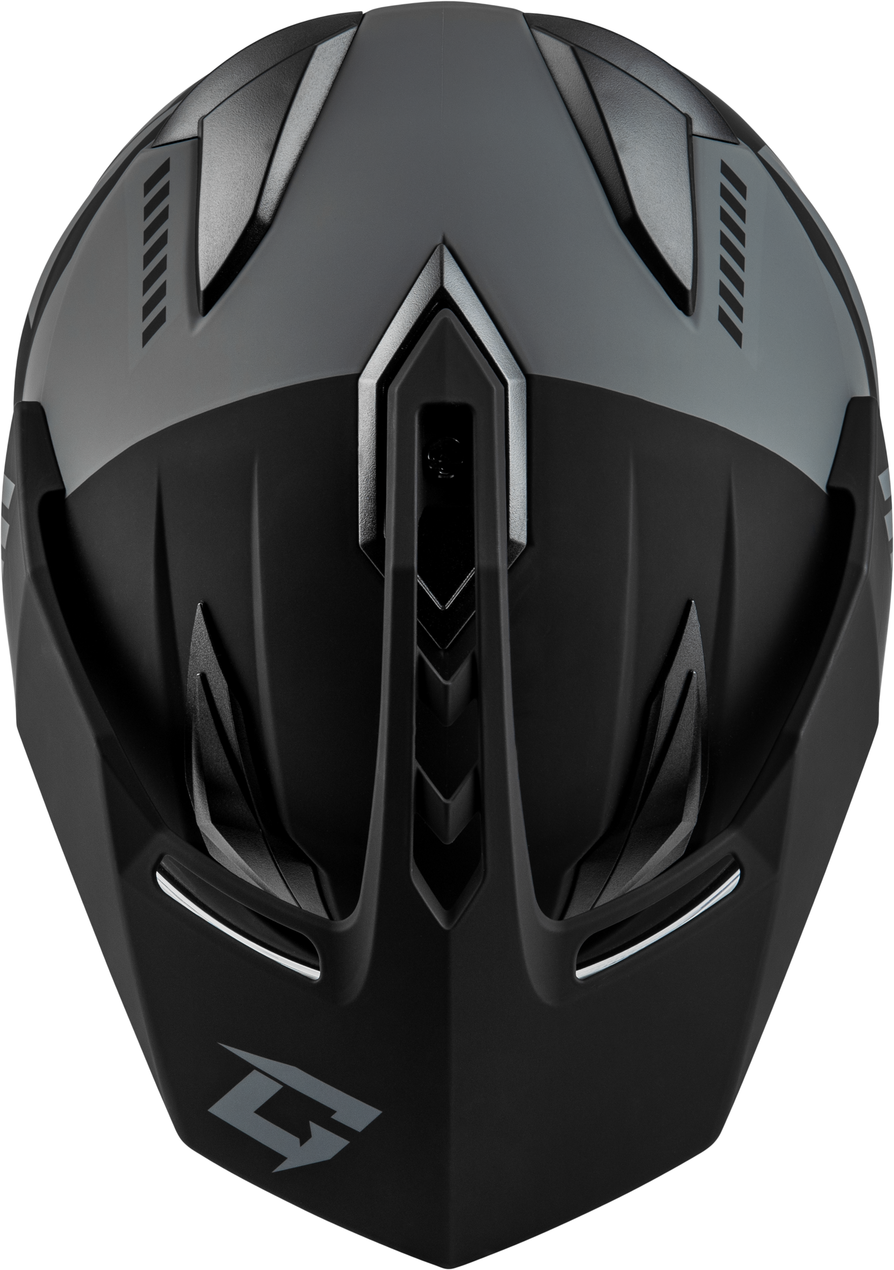 Gm 11 Ronin Helmet Matte Black/Silver 2x