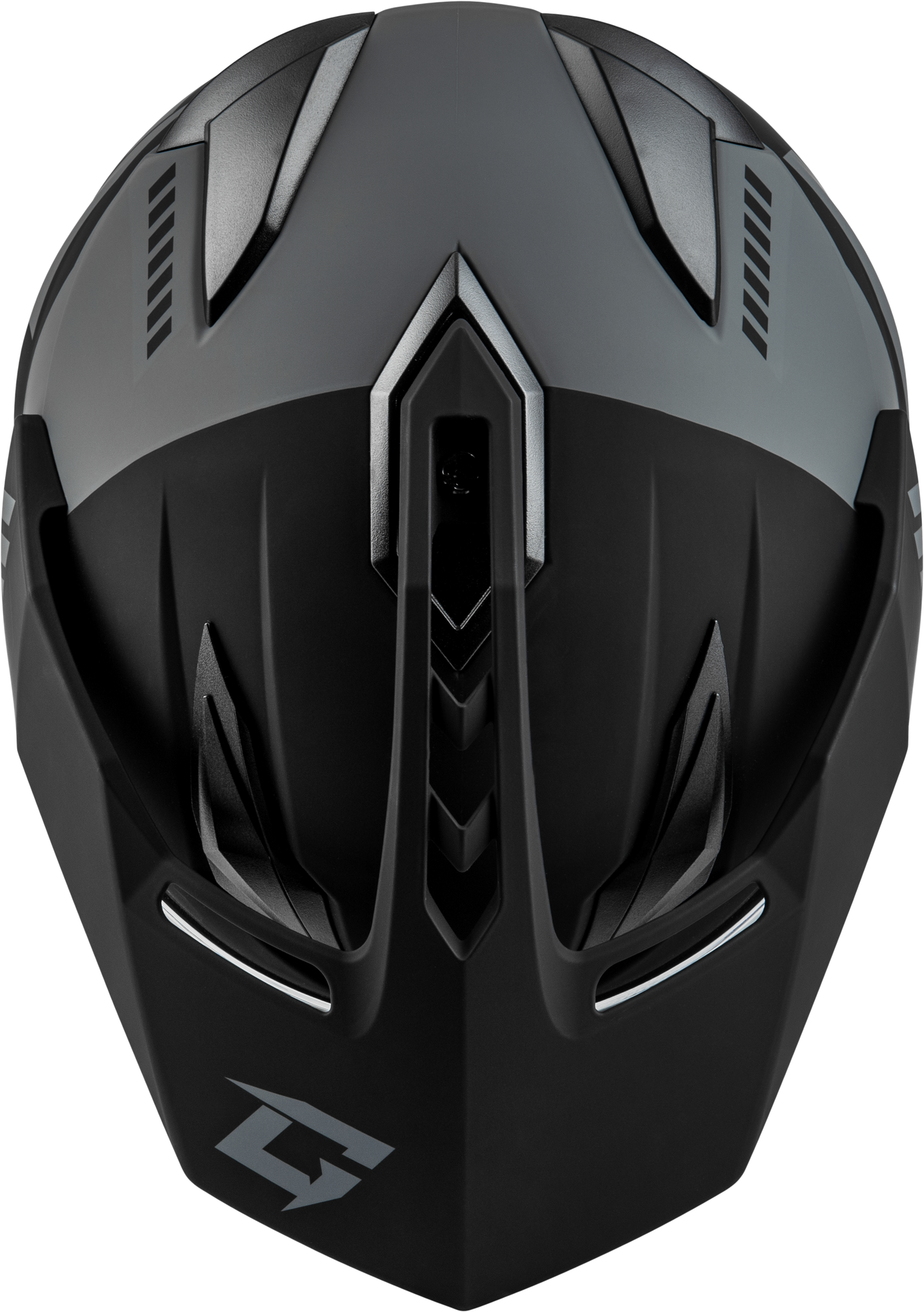 Gm 11 Ronin Helmet Matte Black/Silver Md