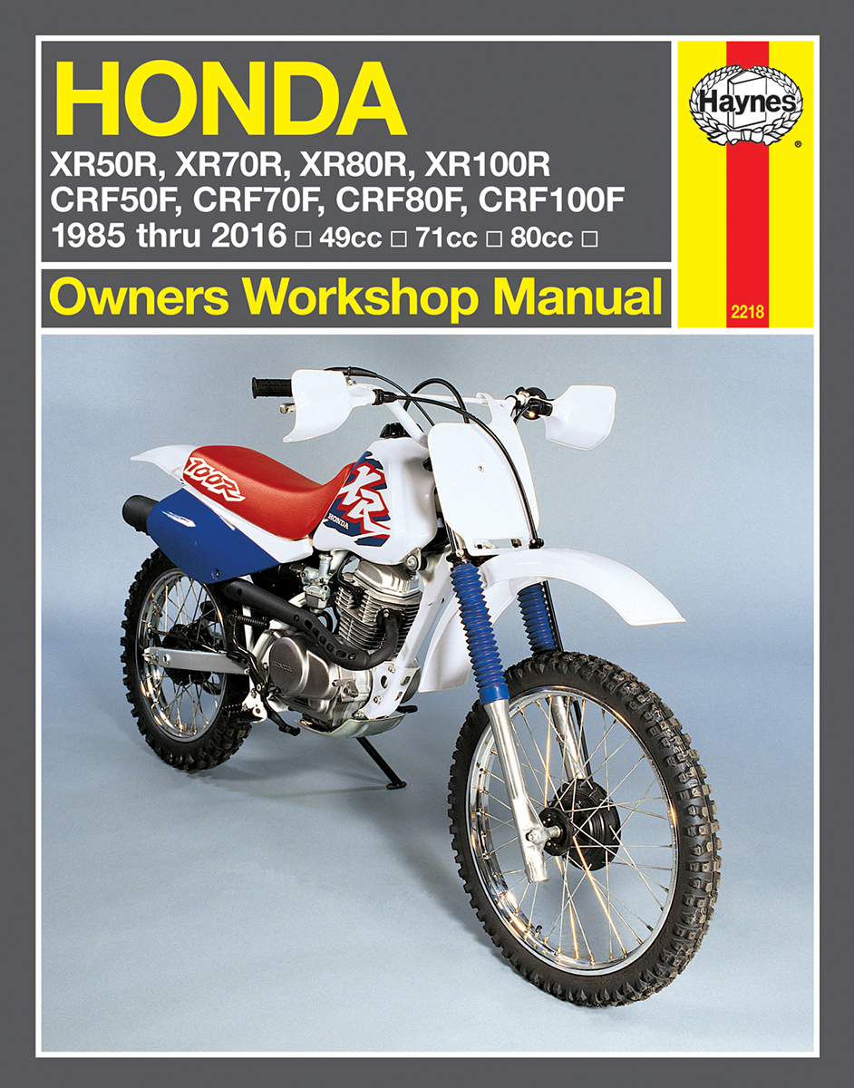 HAYNES Manual - Honda - XR80R / XR100R CRF80F / 100F M2218