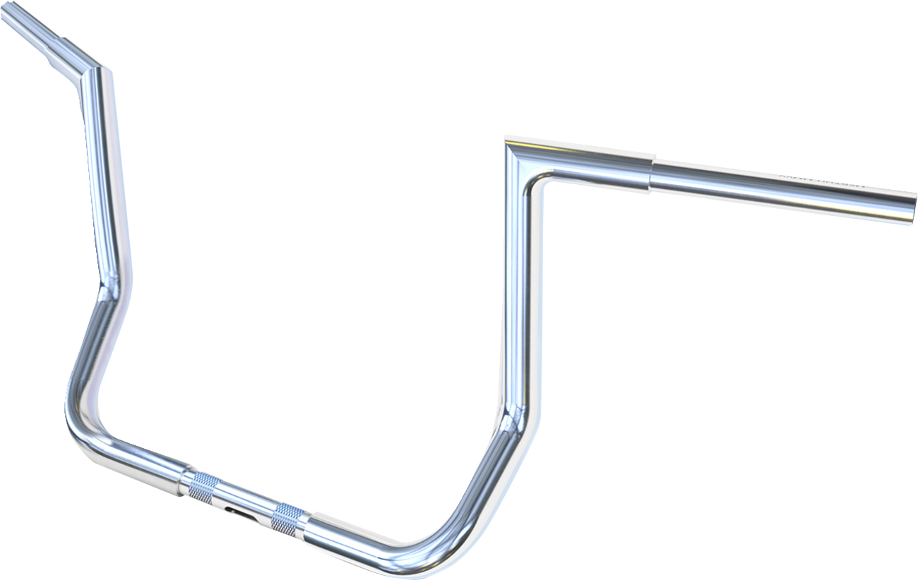 MAGNUM SHIELDING Crusader Square Top Handlebar - 10" - Chrome 3HB-0810