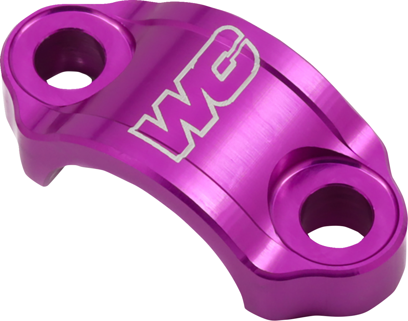 WORKS CONNECTION Rotating Master Cylinder Clamp - Purple 31-P101
