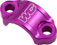 WORKS CONNECTION Rotating Master Cylinder Clamp - Purple 31-P101
