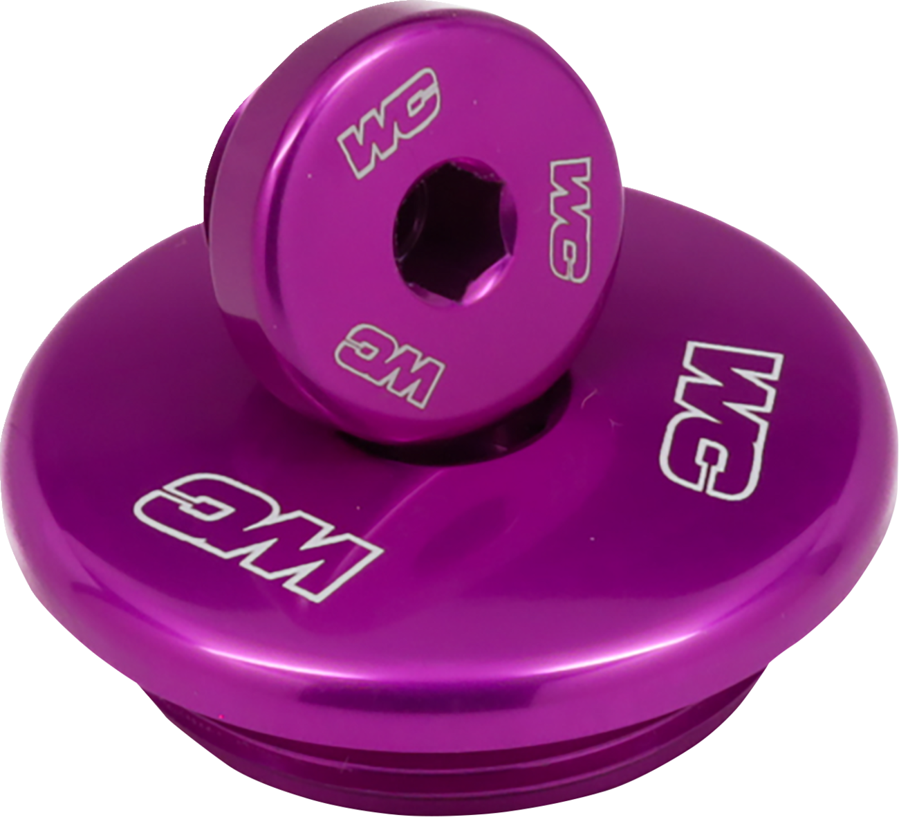 WORKS CONNECTION Engine Plug - Purple - Kawasaki 24-P624