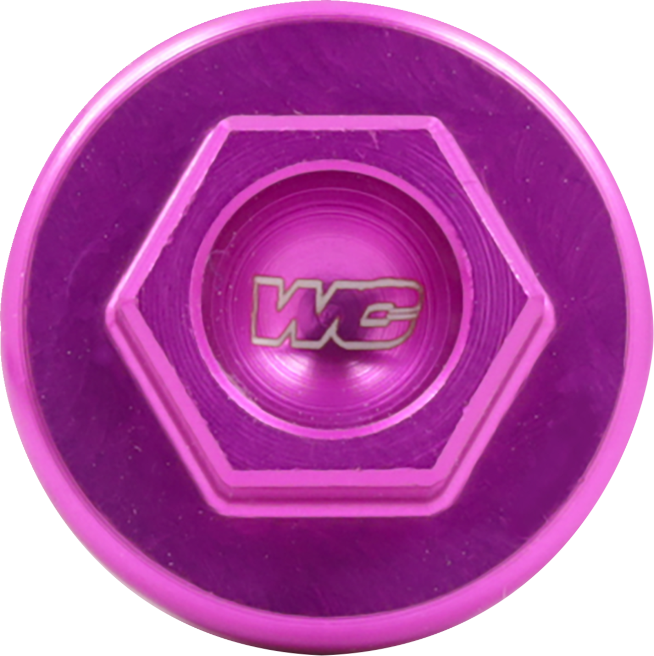WORKS CONNECTION Oil Fill Plug - Purple - Honda 24-P079
