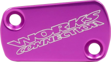 WORKS CONNECTION Clutch Cap - Purple - Honda/Kawasaki/Yamaha 21-P155