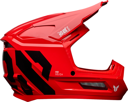 THOR Youth Fleet Helmet - Forge - Red - Medium 0111-1684