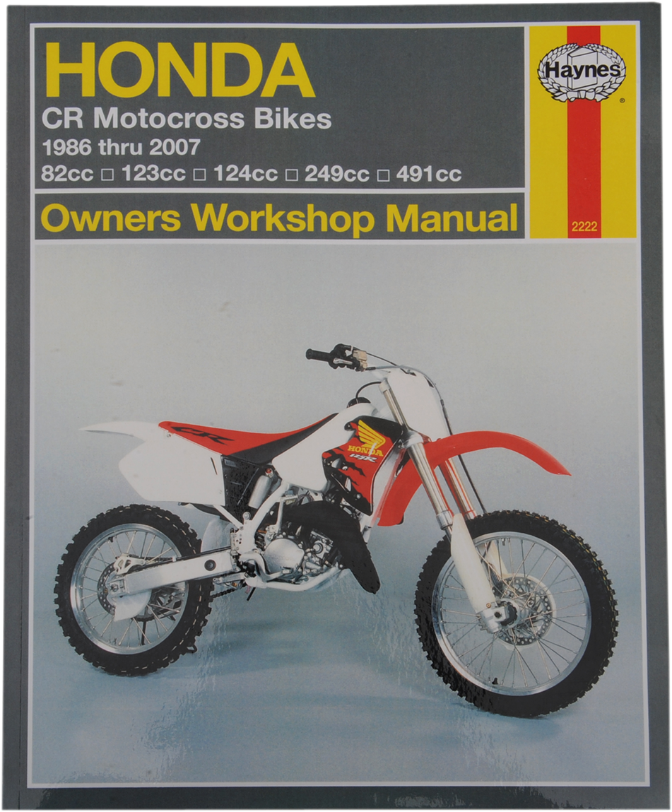 HAYNES Manual - Honda - CR250 / 500R M2222