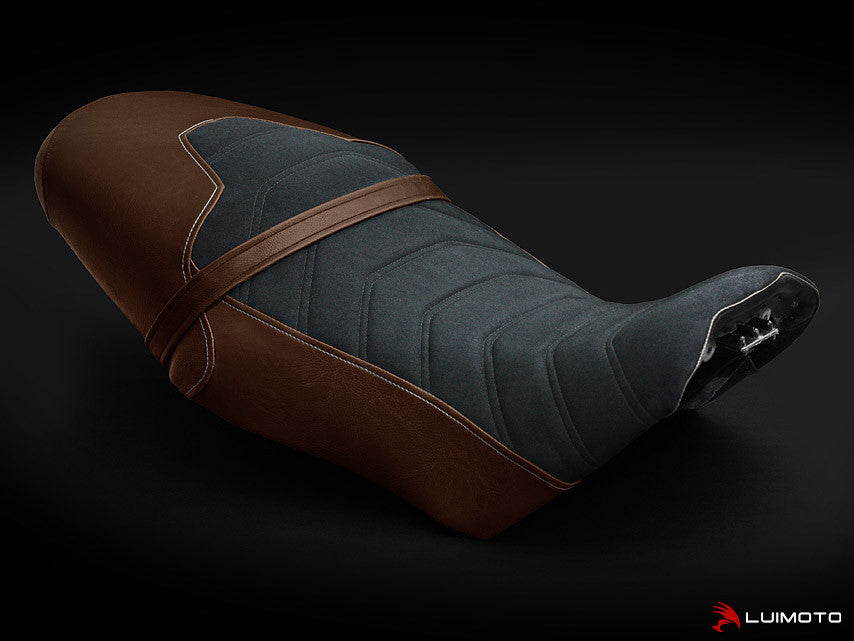 LUIMOTO Vintage Café Rider Seat Covers for the MOTO GUZZI GRISO (05-15)