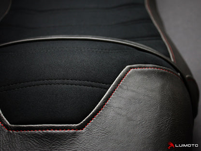 LUIMOTO Vintage Café Rider Seat Covers for the MOTO GUZZI GRISO (05-15)