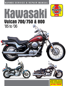 HAYNES Manual - Kawasaki - VN700/VN800 M2457
