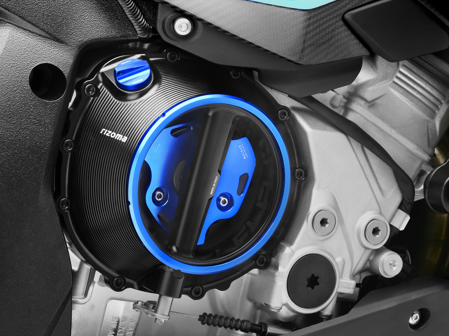 Clutch Cover Black/Blue Bmw