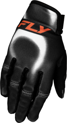 Youth Kinetic Torch Gloves Black/White/Orange Ys