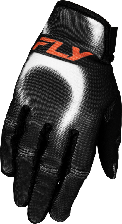 Youth Kinetic Torch Gloves Black/White/Orange Ym