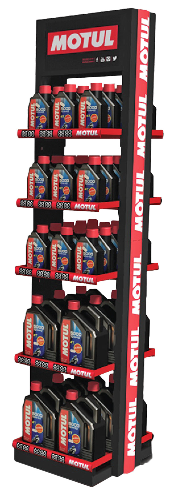 Motul Display Rack Small Tua   Eta Late Summer