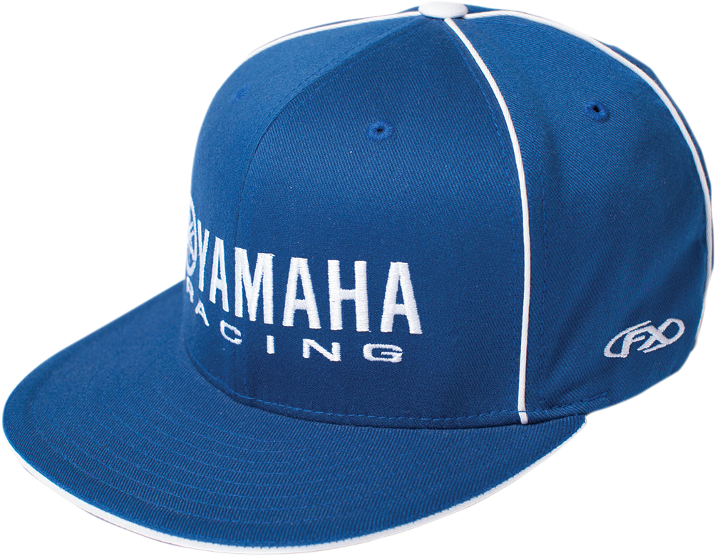 FACTORY EFFEX Yamaha Racing Flexfit® Hat - Royal Blue- Large/XL 12-88072