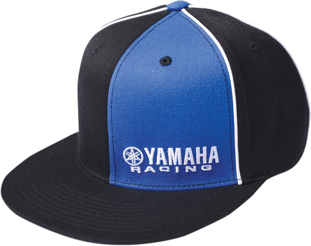 FACTORY EFFEX Yamaha Racing Flexfit® Hat - Black/Royal Blue - Large/XL 12-88076