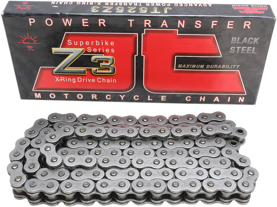 JT CHAINS 525 Z3 - Heavy Duty Drive Chain - 120 Links JTC525Z3-120RL