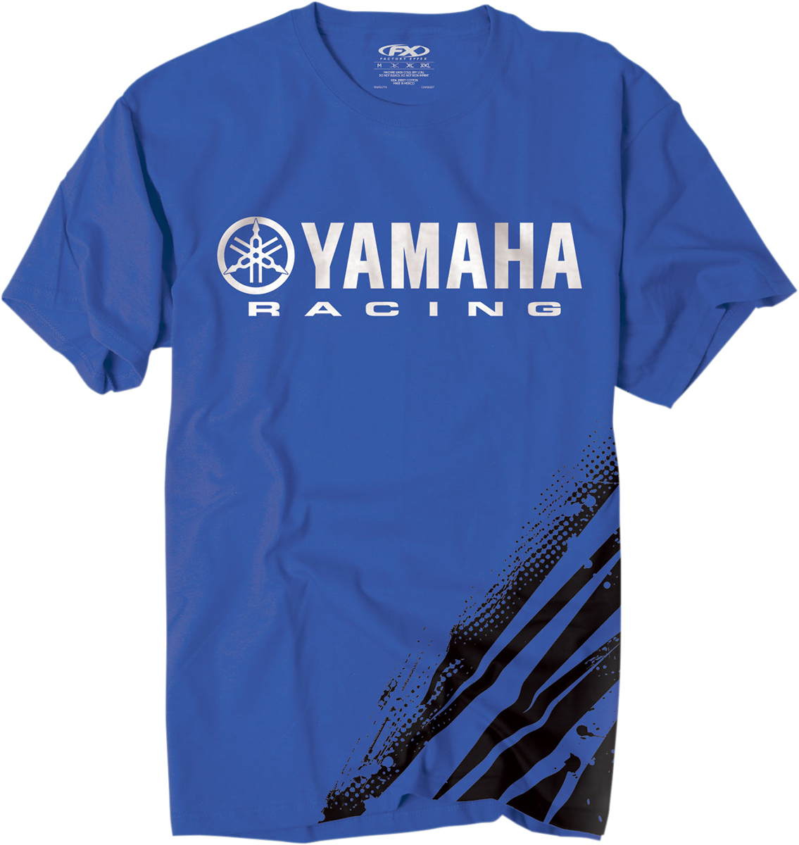 FACTORY EFFEX Yamaha Racing Flare T-Shirt - Royal Blue - Large 14-88182