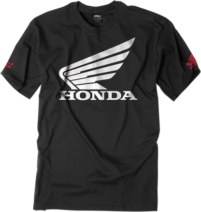 FACTORY EFFEX Honda Big Wing T-Shirt - Black - Medium 15-88310