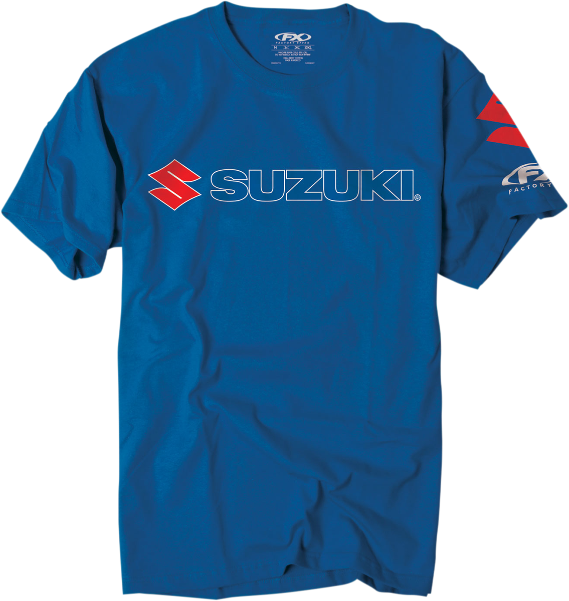 FACTORY EFFEX Suzuki Team T-Shirt - Royal Blue - XL 15-88464