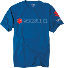 FACTORY EFFEX Suzuki Team T-Shirt - Royal Blue - XL 15-88464
