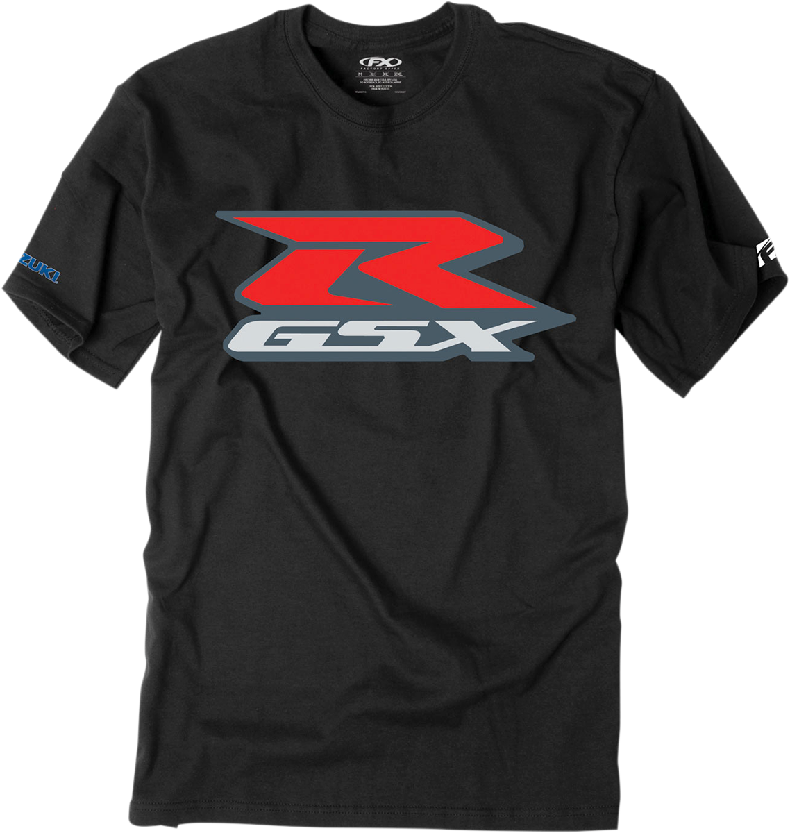 FACTORY EFFEX Suzuki GSX-R T-Shirt - Black - 2XL 15-88486