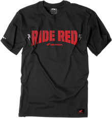 FACTORY EFFEX Honda Ride Bolt T-Shirt - Black - Large 16-88322