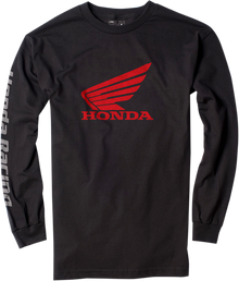 FACTORY EFFEX Honda Long-Sleeve T-Shirt - Black - 2XL 17-87318