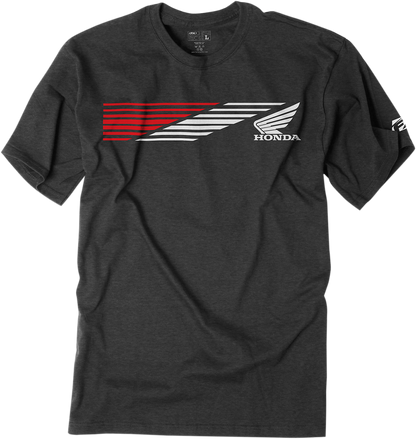 FACTORY EFFEX Honda Speed T-Shirt - Heather Charcoal - XL 19-87306