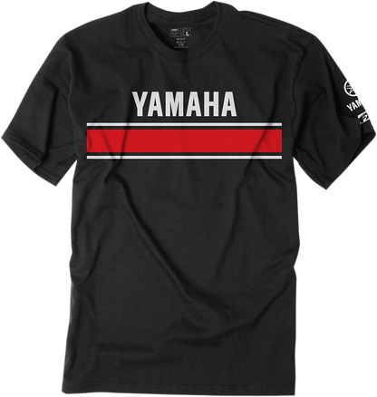 FACTORY EFFEX Yamaha Retro T-Shirt - Black - Medium 20-87202