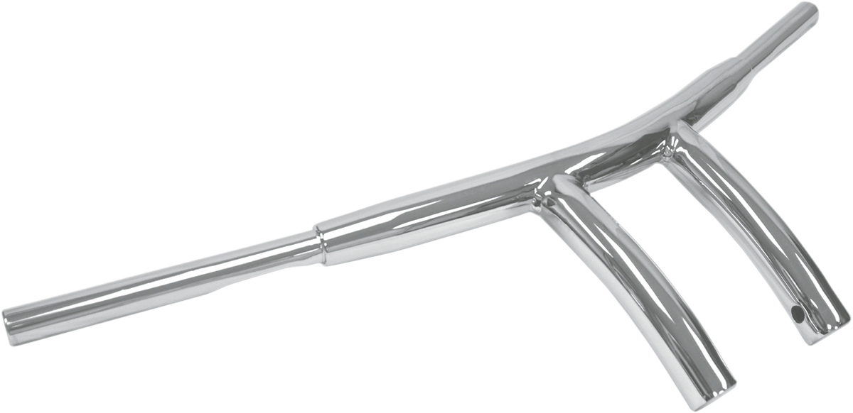 DRAG SPECIALTIES 1-1/2" T-Bar - Radius - 1-1/2" - Victory - Chrome 0601-0871