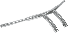 DRAG SPECIALTIES 1-1/2" T-Bar - Radius - 1-1/2" - Victory - Chrome 0601-0871