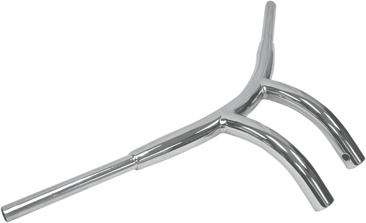 DRAG SPECIALTIES 1-1/2" T-Bar - Super Radius - 1-1/2" - Victory - Chrome 0601-0872