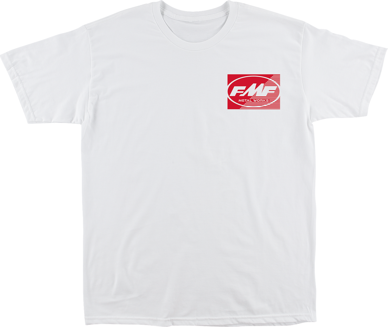 FMF Metal Works Supply T-Shirt - White - Large HO24118901WHTLG