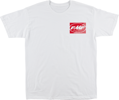 FMF Metal Works Supply T-Shirt - White - Large HO24118901WHTLG