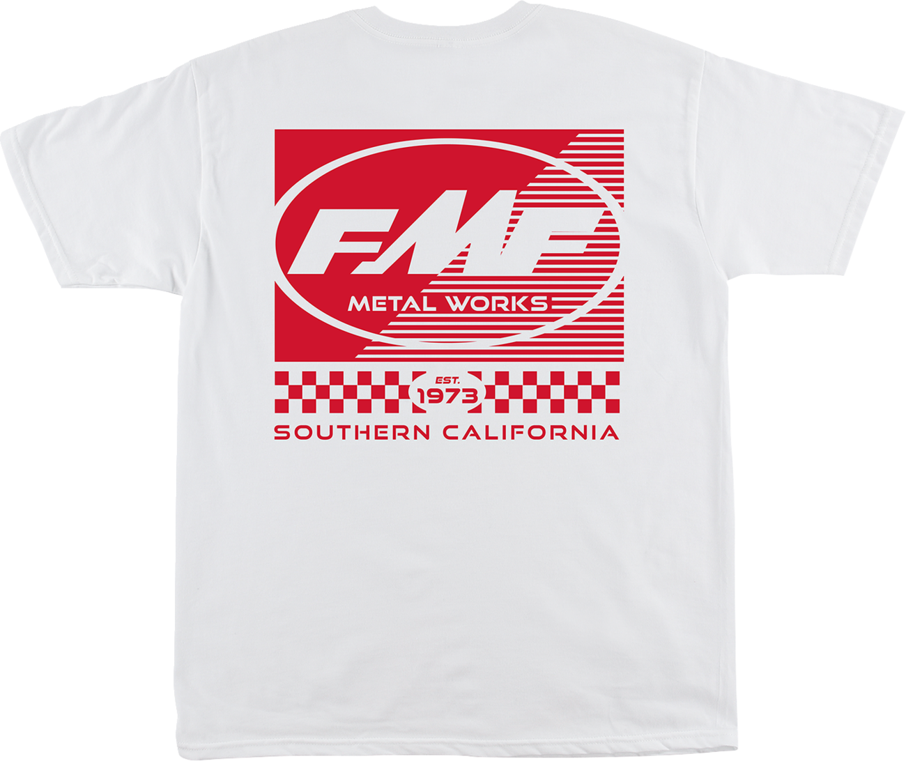FMF Metal Works Supply T-Shirt - White - Large HO24118901WHTLG