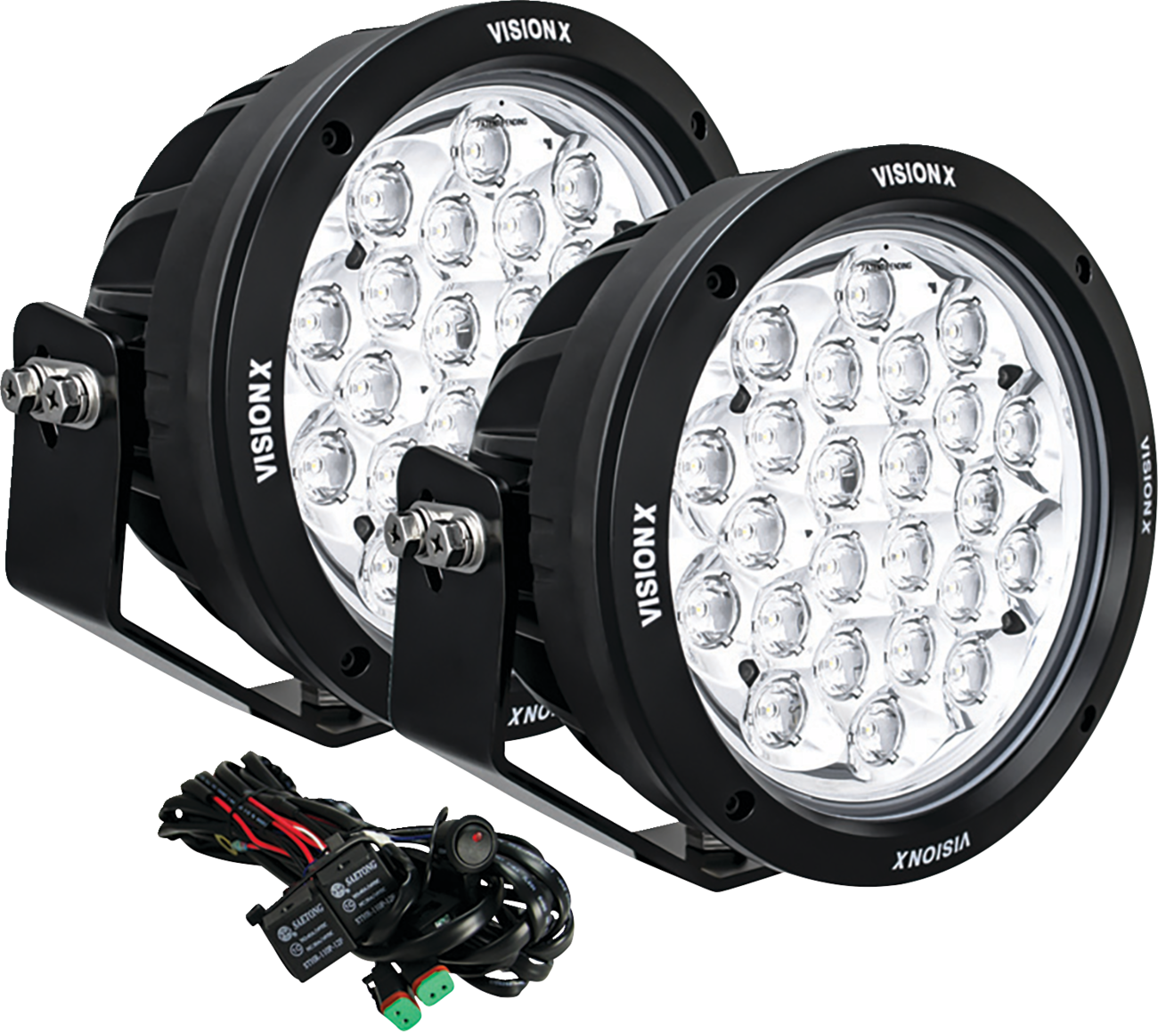 Vision X Light Cannon - CG2 - 8-3/4" - Multi LED - Clear Lens 9907451