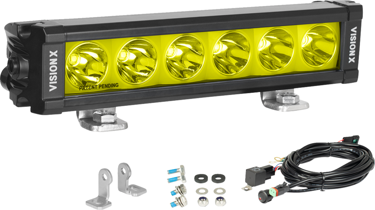 Vision X Light Bar - XPL - 9" - LED - Selective Yellow Lens 9946436