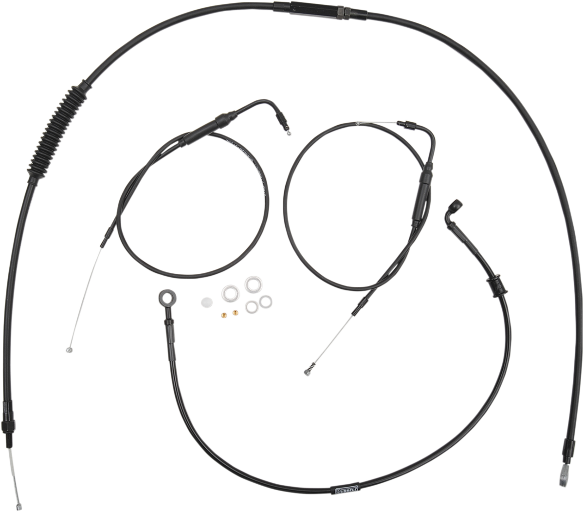 BURLY BRAND Handlebar Cable and Brake Line Kit for Clubman Handlebars - '97-'03 XL B30-1097
