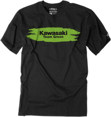 FACTORY EFFEX Youth Kawasaki Team Green T-Shirt - Black - Medium 22-83102