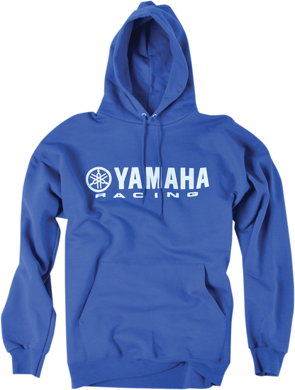 FACTORY EFFEX Yamaha Racing Pullover Hoodie - Blue - Medium 12-88430